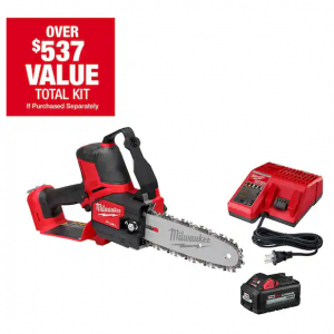 Milwaukee M18 FUEL 8 in. 18V Lithium-Ion Brushless HATCHET Pruning Saw Kit $279 shipped