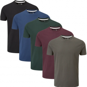 Charles Wilson - Crew Neck T-Shirts 5 Pack for £28