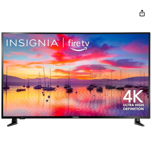 Amazon -  Insignia™ F30系列 55" LED 4K智能电视，6.6折