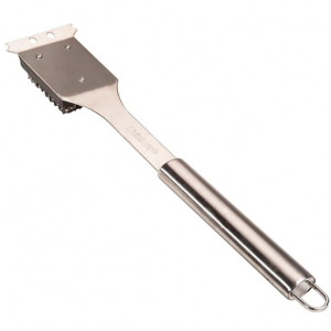 Cuisinart CCB-5014 BBQ Grill Cleaning Brush and Scraper, 16.5", Stainless Steel, 16. 5 @ Amazon