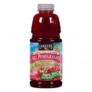 Langers All Pomegranate 100 Percent Juice, 32 Fl Oz (Pack of 6) @ Amazon