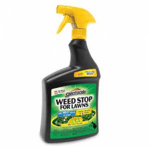 Spectracide Weed Stop For Lawns, 32 fl Oz, Kills All Types of Listed Broadleaf Weeds @ Amazon