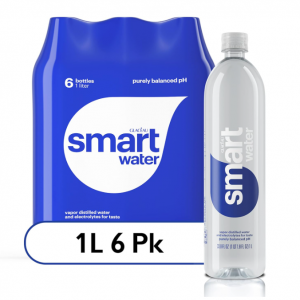 Smartwater 純淨蒸餾水 33.8oz 6瓶 @ Amazon