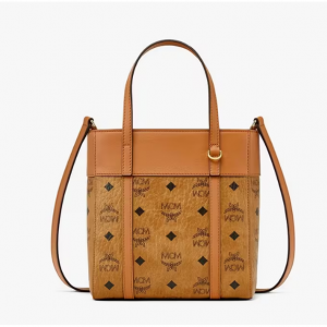 30% Off Toni Shopper Mit Reissverschluss Oben In Visetos Leder-mix @ MCM DE