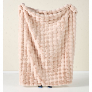 亞麻屋雪球花瓣毯