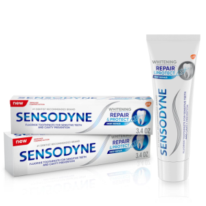 Sensodyne 敏感牙齿修复美白牙膏 2支装 @ Amazon