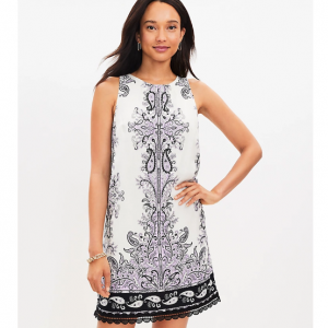 LOFT Linen Blend 连衣裙