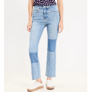 LOFT High Rise Kick 牛仔裤
