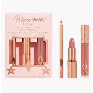 Charlotte Tilbury Pillow Talk唇膏唇釉套装