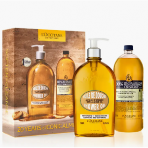 L'Occitane 杏仁沐浴油套装