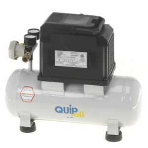 Quipall 1/3 HP 2 加侖無油 Hotdog 空氣壓縮機