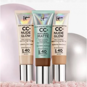 CC+ Natural Matte & CC+ Nude Glow Flash Sale @ IT Cosmetics