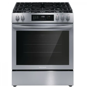 Frigidaire FCFG3083AS 30英寸独立式燃气灶，带 5 个密封燃烧器，5.1 立方米英尺烤箱容量