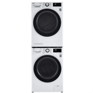 LG LGWADREW1455 堆叠式洗衣机和烘干机套装