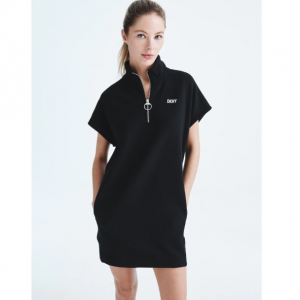 DKNY Metallic Bubble Logo 女士连衣裙