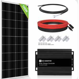 ECO-WORTHY - 太陽能電池板套裝，最高直降 $1200 