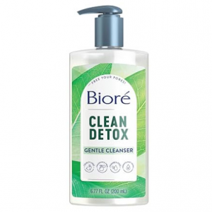Biore Clean Detox Gentle Face Cleanser 6.77oz @ Amazon 