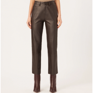 DL1961 Patti Straight High Rise Vintage 27" 皮褲