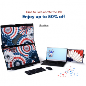 Mobile Pixels July 4th Sale with up to 50% OFF, Trio 13.3" $339.99