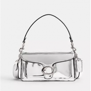 Coach Tabby Shoulder Bag 20 In Metallic 单肩包