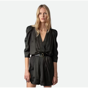 50% Off Ruz Satin Dress @ Zadig&Voltaire