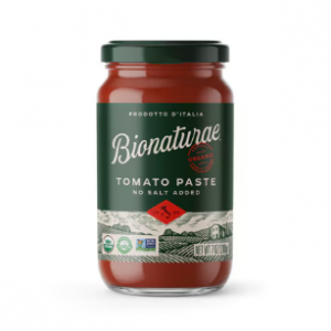 Bionaturae Organic Tomato Paste No Salt Added -- 7 oz