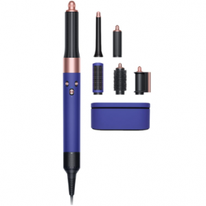 Dyson Airwrap™卷发棒长春花蓝及玫瑰金色