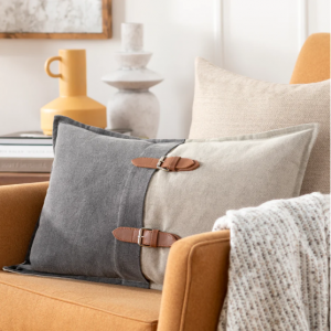 Branson 灰褐色枕頭