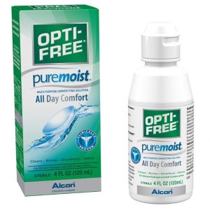 ALCON Opti-free 隱形眼鏡清潔護理液 4oz @ Amazon