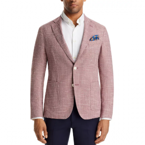 BOSS Hanry Melange Solid Soft Construction 男士西装外套