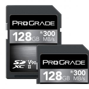 $34.05 off ProGrade Digital 128GB UHS-II SDXC Memory Card (2-Pack) @B&H