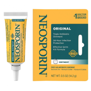 Neosporin Original First Aid Antibiotic Ointment, 0.5 oz @ Amazon