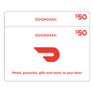 DoorDash Two $50 eGift Cards @ Costco