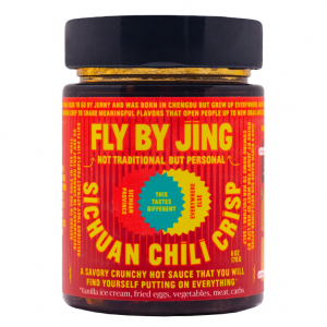 Fly by Jing Sichuan Chili Crisp, All-Natural and Vegan Chili Sauce, 6 oz Regular @ Walmart