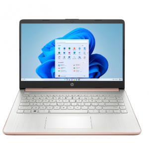 $40 off HP 14" HD Laptop (N4120 4GB 128GB Rose Gold)  @eBay