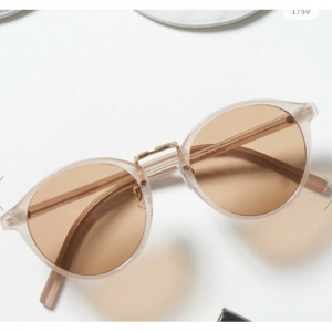 SETUP7/超軽量メタルコンビサングラス ラウンドサングラス ボストンサングラス メタルフレーム UVカット 紫外線カット ユニセックス　24SS