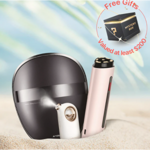 R1 Lift射频美容仪+L1 LED美容面罩+喷雾仪