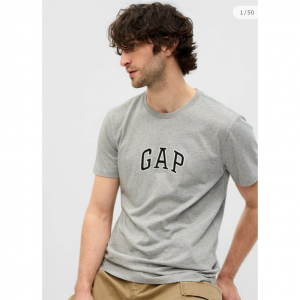 (U)GAPアーチロゴTシャツ(ユニセックス)