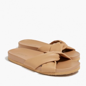 J.Crew Cross-strap 泳池拖鞋