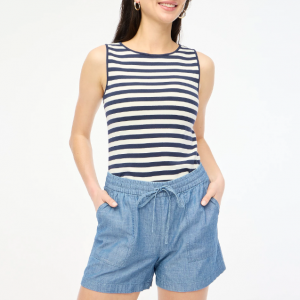 J.Crew 纯棉抽绳短裤