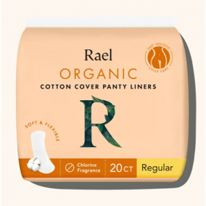 Organic Cotton Cover Panty Liners @ Rael