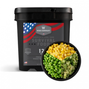 Freeze Dried Vegetable Bucket 120 Serving @ Wise Food Storage