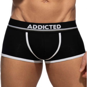 20% Off Cotton Trunks - Black @ Inderwear UK