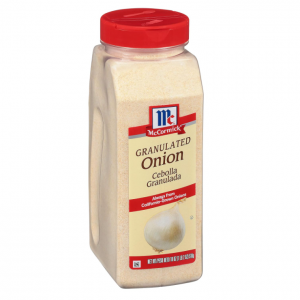 McCormick Granulated Onion, 18 oz @ Amazon