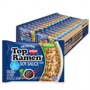 Nissin Top Ramen 酱油口味拉面 3oz 24包 @ Amazon