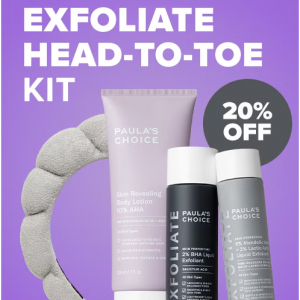 20% Off Exfoliants @ Paula's Choice Skincare