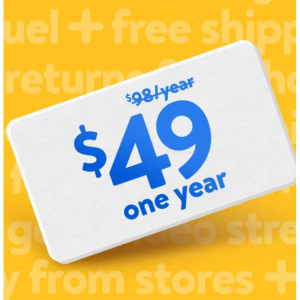 Get 50% off an annual Walmart+ membership @Walmart