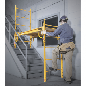 Metaltech Multi-Purpose 6ft. Baker-Style Scaffold, 1100-Lb. Capacity, Steel, Model# I-CISC