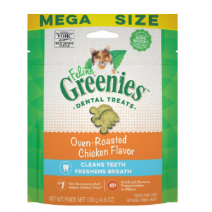 Greenies 烤鸡味成猫洁牙零食