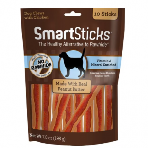 SmartBones 花生酱味狗零食